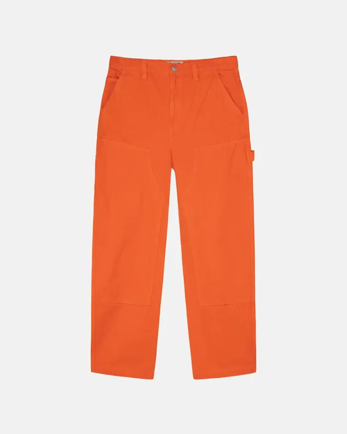 Pants Men Stussy CANVAS WORK PANT Orange