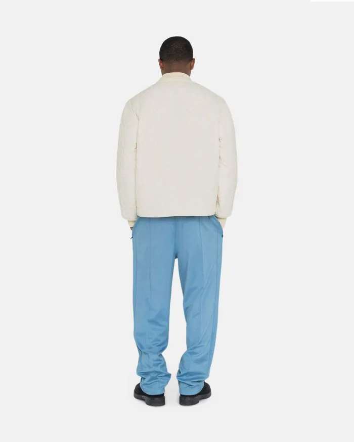 Pants Men Stussy POLY TRACK PANT Azure Pants Men Stussy POLY TRACK PANT Azure