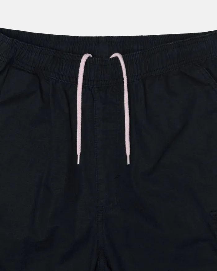 Pants Men Stussy RIPSTOP CARGO BEACH PANT Black Pants Men Stussy RIPSTOP CARGO BEACH PANT Black