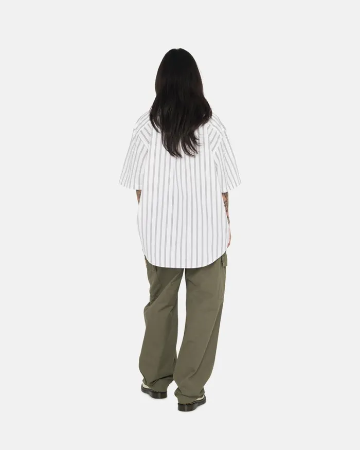 Pants Men Stussy RIPSTOP CARGO BEACH PANT Olive Pants Men Stussy RIPSTOP CARGO BEACH PANT Olive