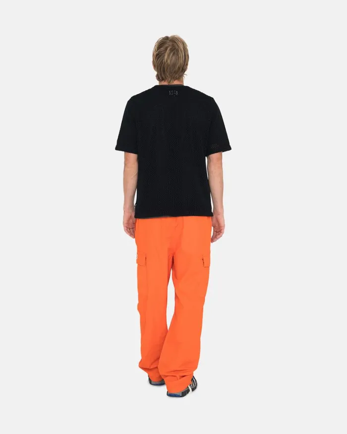 Pants Men Stussy RIPSTOP CARGO BEACH PANT Orange Pants Men Stussy RIPSTOP CARGO BEACH PANT Orange