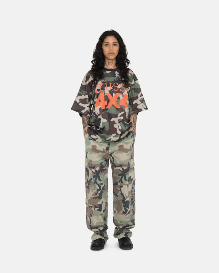 Pants Men Stussy RIPSTOP SURPLUS CARGO Camo Pants Men Stussy RIPSTOP SURPLUS CARGO Camo