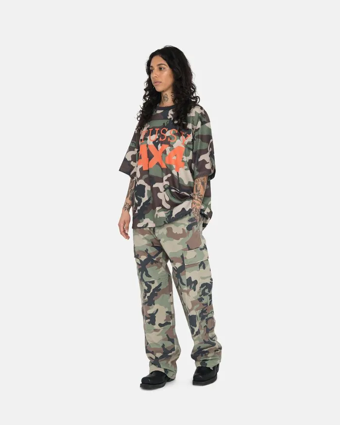 Pants Men Stussy RIPSTOP SURPLUS CARGO Camo Pants Men Stussy RIPSTOP SURPLUS CARGO Camo