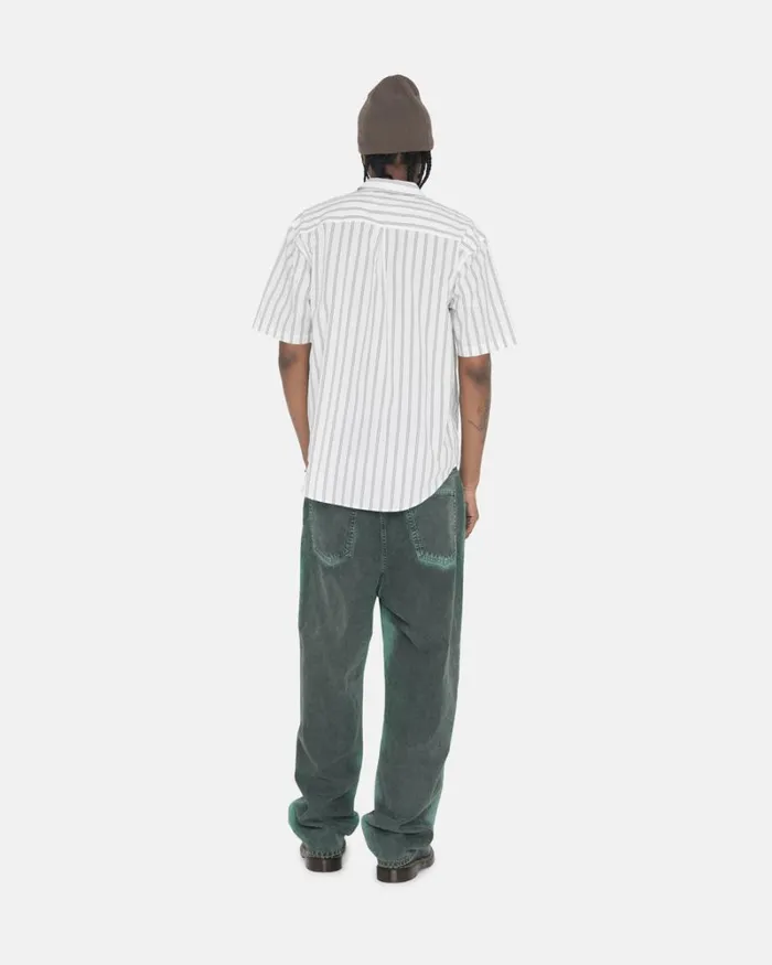 Pants Men Stussy SPRAY DYE BIG OL039 JEANS Black Pants Men Stussy SPRAY DYE BIG OL039 JEANS Black