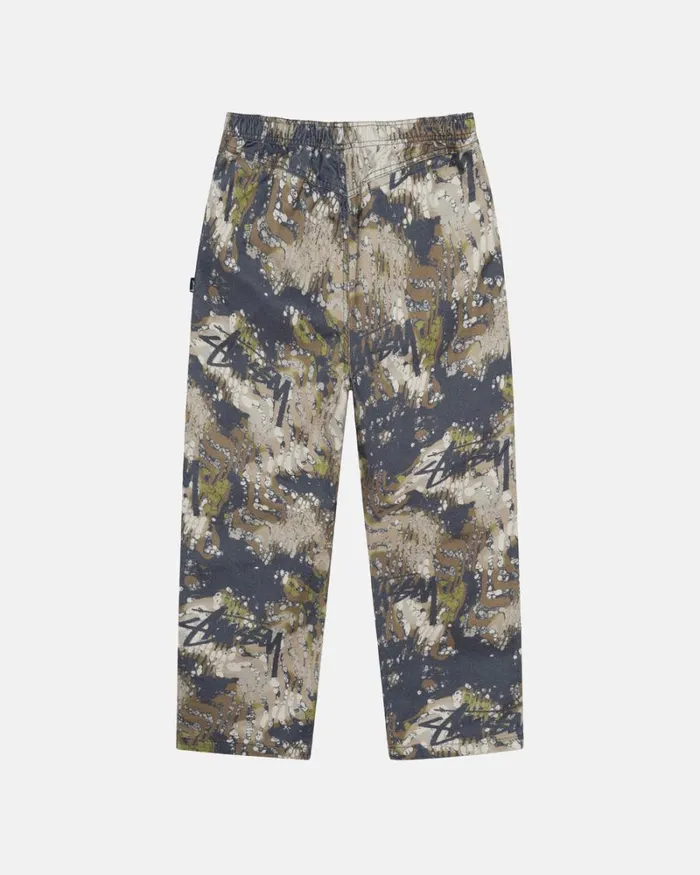 Pants Men Stussy VEIL CAMO BEACH PANT Terranea Pants Men Stussy VEIL CAMO BEACH PANT Terranea