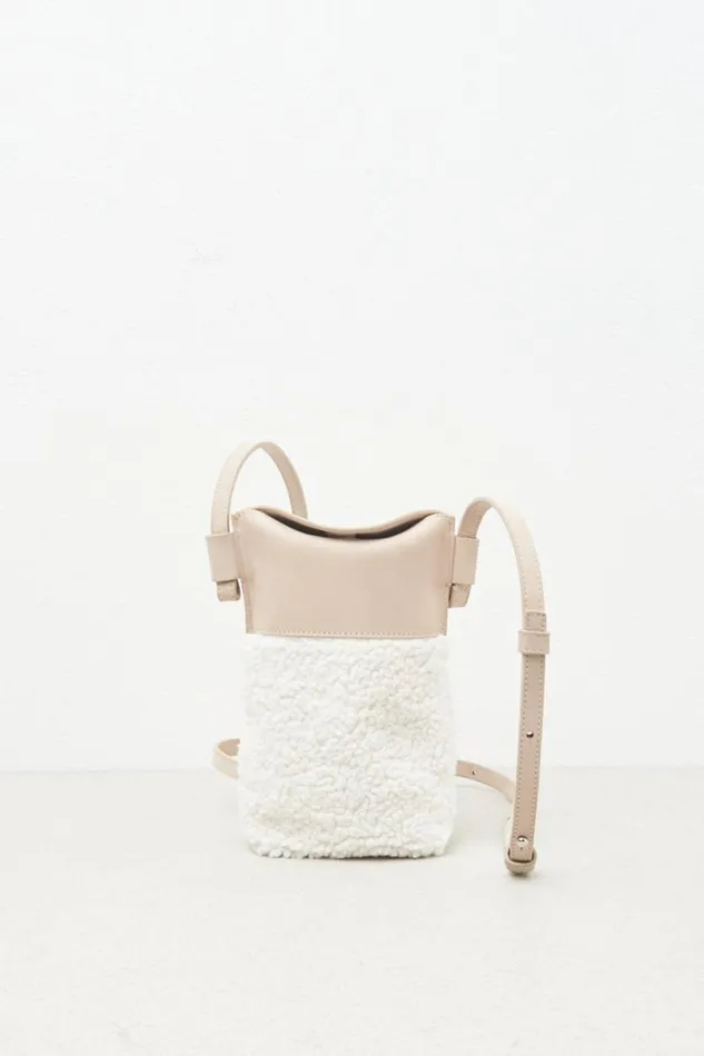 Peserico Bags Woman EcoLeather And Real Leather Mobile Phone Holder Barley Peserico Bags Woman EcoLeather And Real Leather Mobile Phone Holder Barley