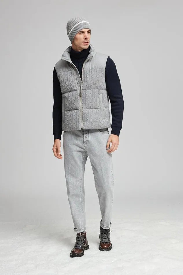 Peserico Denim Man Stretch Cotton Twill Jeans Grey Peserico Denim Man Stretch Cotton Twill Jeans Grey