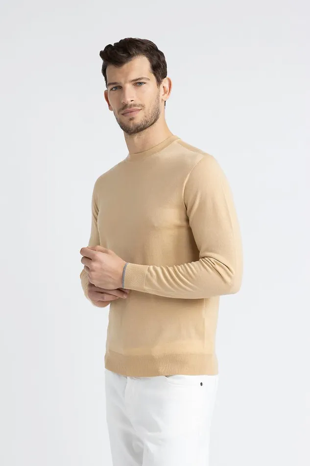 Peserico Knitwear Man Pure New Wool Yarn Sweater