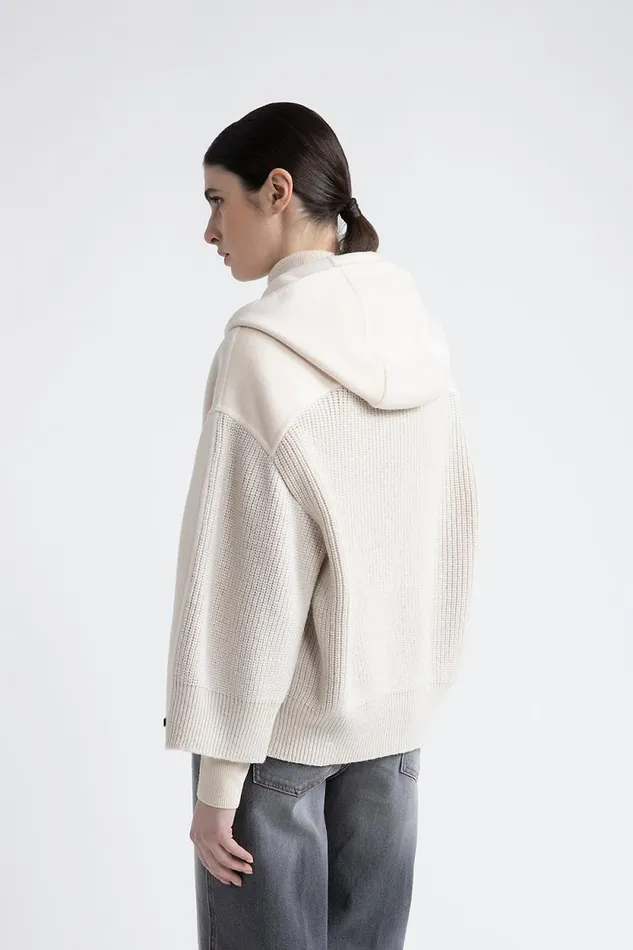 Peserico Outerwear Woman Pure New Wool And Cashmere Jacket Barley Peserico Outerwear Woman Pure New Wool And Cashmere Jacket Barley