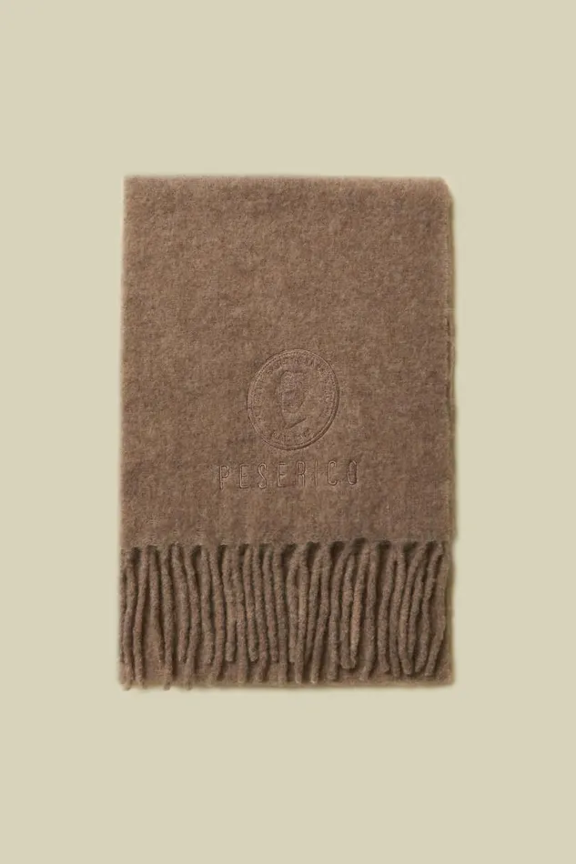 Peserico Scarves Woman Alpaca Wool Blend Scarf Chalet