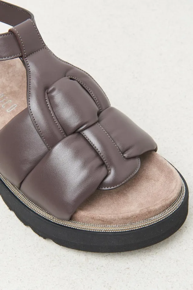 Peserico Shoes Woman Genuine Leather Platform Sandal Peserico Shoes Woman Genuine Leather Platform Sandal