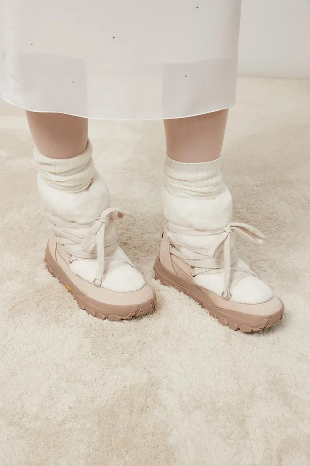Peserico Shoes Woman Real Leather EcoFur And Wool Boots Barley Peserico Shoes Woman Real Leather EcoFur And Wool Boots Barley