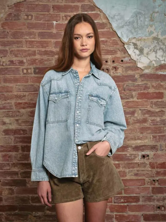 Pickle Shot Short Women Blank NYC Shorts