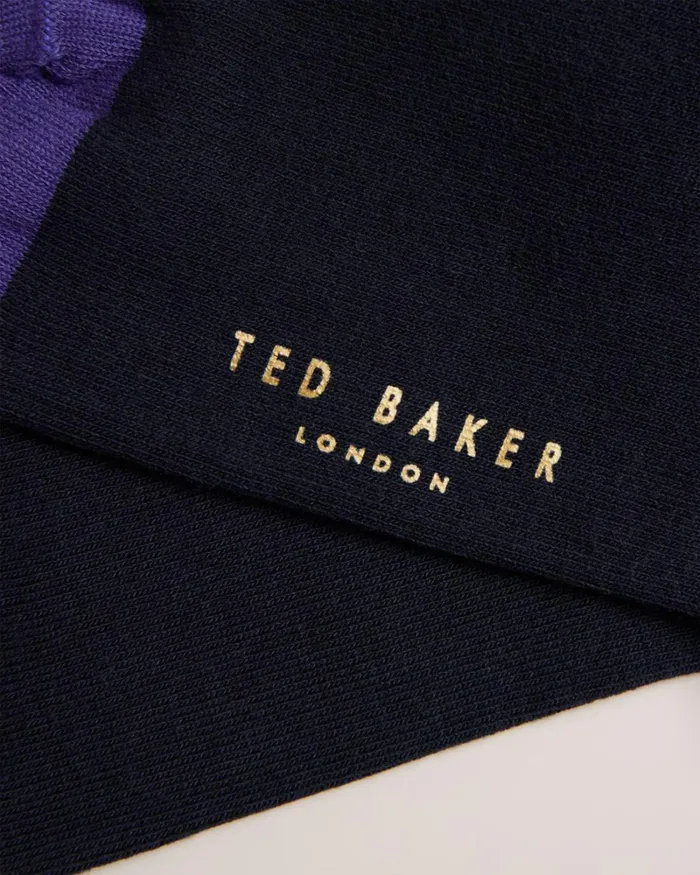 Plain Sock Blue Men Ted Baker Socks