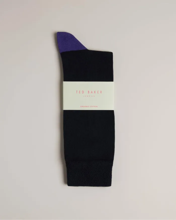 Plain Sock Blue Men Ted Baker Socks