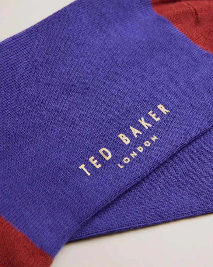 Plain Sock MidBlue Men Ted Baker Socks