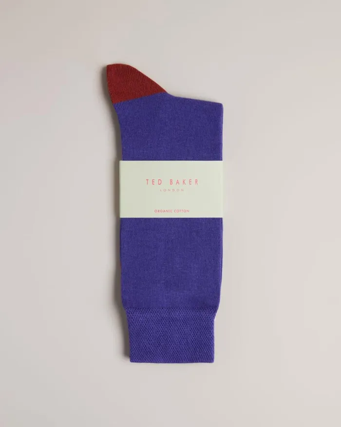 Plain Sock MidBlue Men Ted Baker Socks