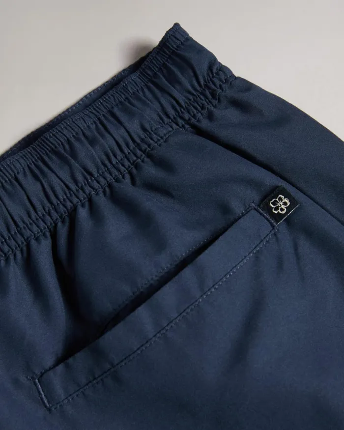 Plain Swim Shorts Navy Men Ted Baker Clothing