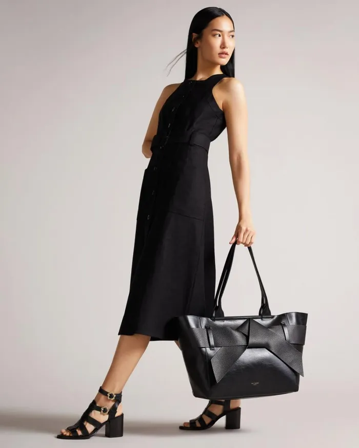 PU Large Tote Black Women Ted Baker Bags
