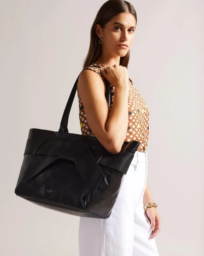 PU Large Tote Black Women Ted Baker Bags PU Large Tote Black Women Ted Baker Bags
