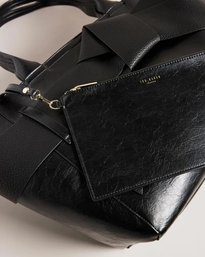 PU Large Tote Black Women Ted Baker Bags PU Large Tote Black Women Ted Baker Bags