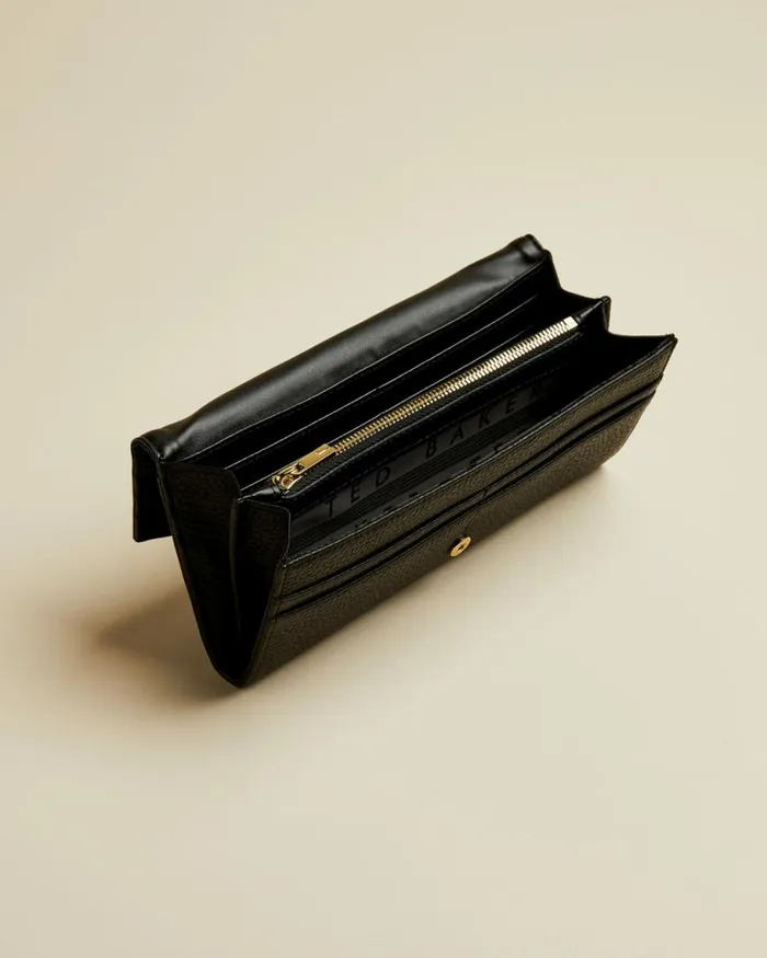 Quilted Flap Matinee Black Women Ted Baker Wallets and Card Holders Quilted Flap Matinee Black Women Ted Baker Wallets and Card Holders