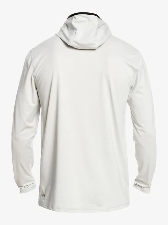 Rashguards Men Quiksilver Heritage Upf 50 Long Sleeve Surf Tee Gray Violet Heather Rashguards Men Quiksilver Heritage Upf 50 Long Sleeve Surf Tee Gray Violet Heather