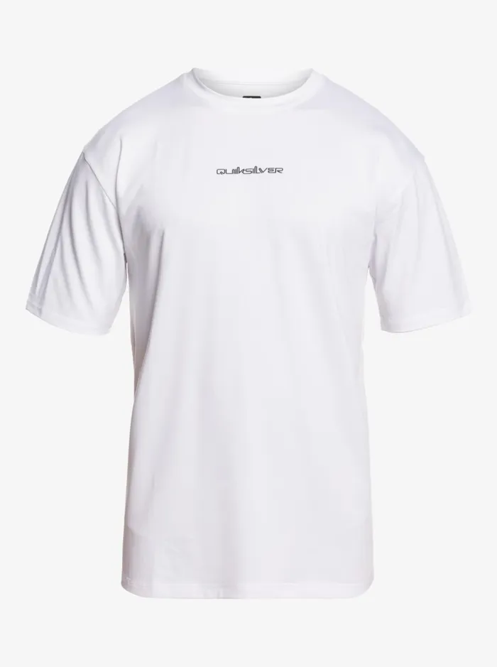 Rashguards Men Quiksilver Mix Session Upf 50 Short Sleeve Surf Tee Birch