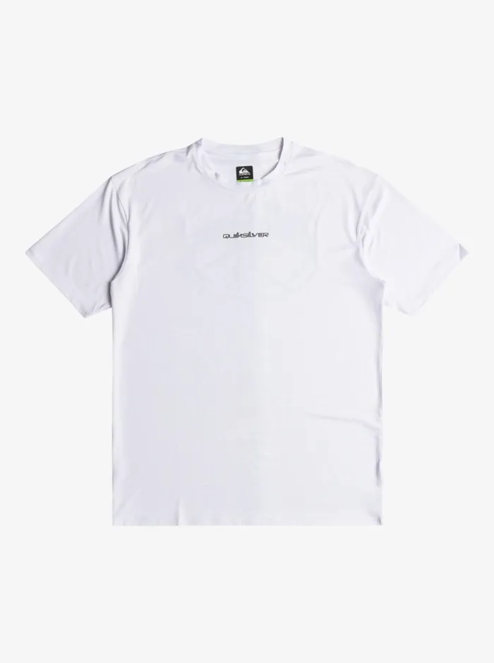 Rashguards Men Quiksilver Mix Session Upf 50 Short Sleeve Surf Tee Birch Rashguards Men Quiksilver Mix Session Upf 50 Short Sleeve Surf Tee Birch