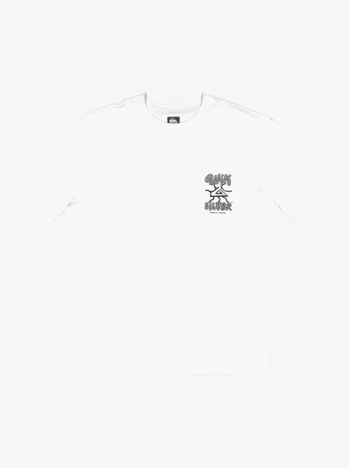 Rashguards Men Quiksilver Mix Session Upf 50 Short Sleeve Surf Tee Off White Rashguards Men Quiksilver Mix Session Upf 50 Short Sleeve Surf Tee Off White