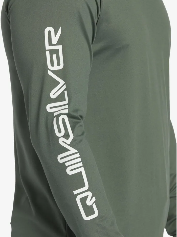 Rashguards Men Quiksilver Omni Session Long Sleeve Upf 50 Surf TShirt Laurel Wreath Rashguards Men Quiksilver Omni Session Long Sleeve Upf 50 Surf TShirt Laurel Wreath
