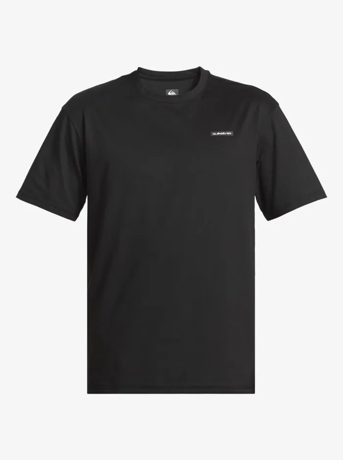 Rashguards Men Quiksilver Omni Session Upf 50 Short Sleeve Surf Tee Black