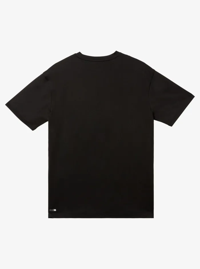 Rashguards Men Quiksilver Omni Session Upf 50 Short Sleeve Surf Tee Black Rashguards Men Quiksilver Omni Session Upf 50 Short Sleeve Surf Tee Black