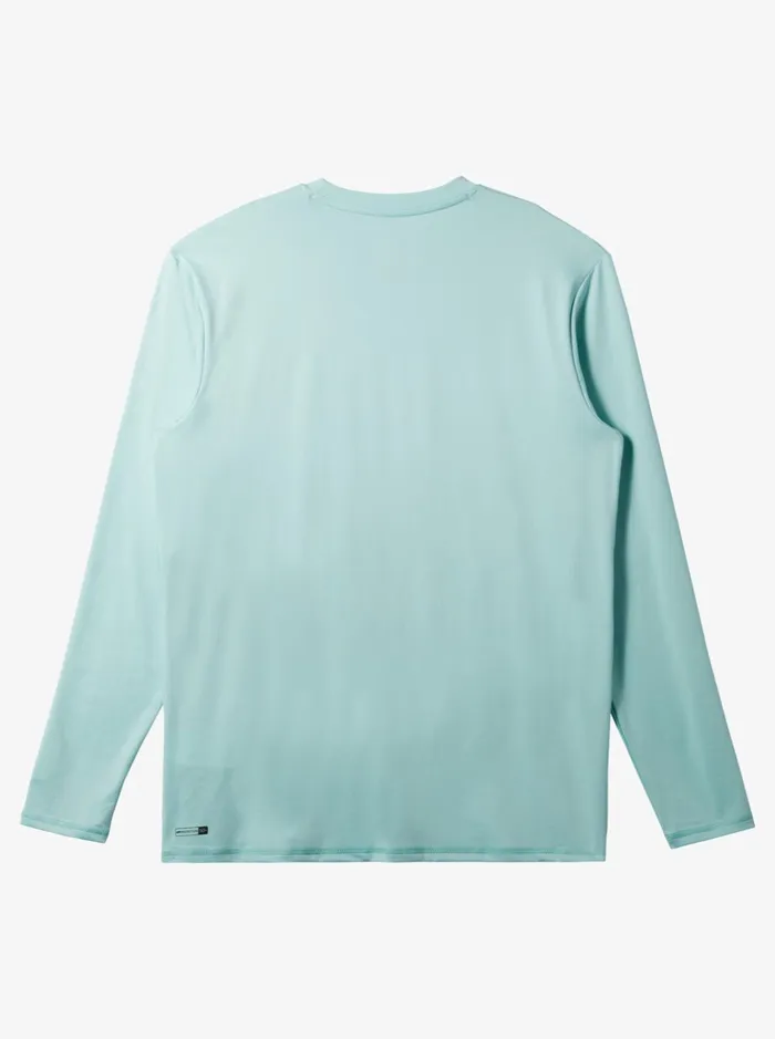 Rashguards Men Quiksilver Solid Streak Long Sleeve Upf 50 Surf Tee Pastel Turquoise Rashguards Men Quiksilver Solid Streak Long Sleeve Upf 50 Surf Tee Pastel Turquoise