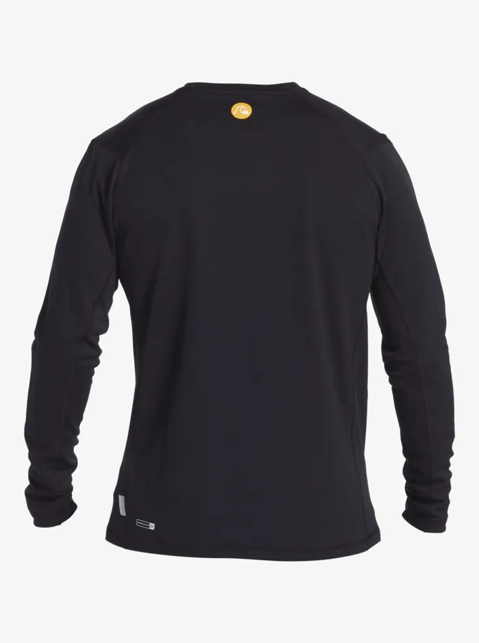 Rashguards Men Quiksilver Waterman Bamboo Check 2 Upf 50 Long Sleeve Surf Tee Black Rashguards Men Quiksilver Waterman Bamboo Check 2 Upf 50 Long Sleeve Surf Tee Black
