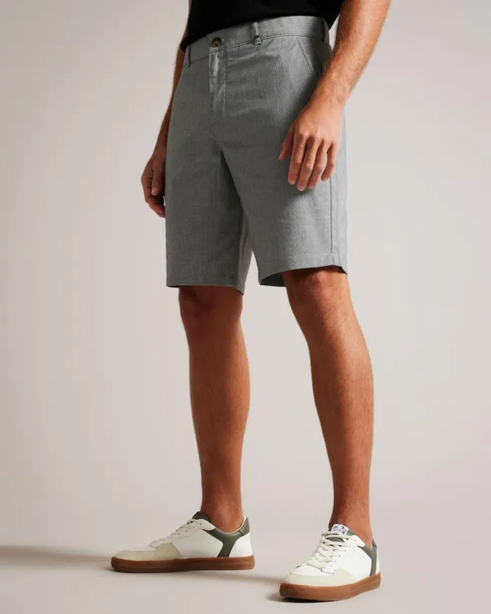 Regular Fit Cotton Shorts Black Men Ted Baker Clothing Regular Fit Cotton Shorts Black Men Ted Baker Clothing