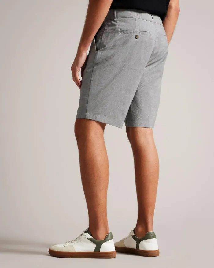 Regular Fit Cotton Shorts Black Men Ted Baker Clothing Regular Fit Cotton Shorts Black Men Ted Baker Clothing
