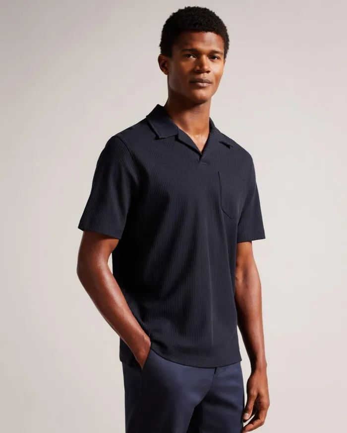 Regular Fit Polo Shirt Navy Men Ted Baker Clothing Regular Fit Polo Shirt Navy Men Ted Baker Clothing