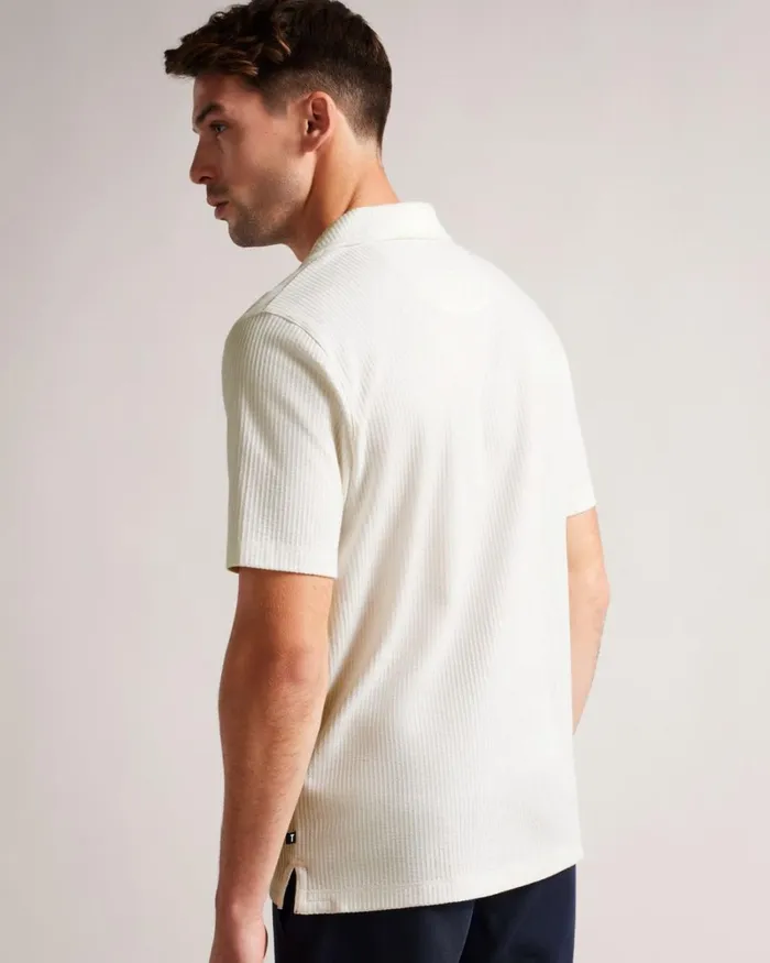 Regular Fit Polo Shirt White Men Ted Baker Clothing Regular Fit Polo Shirt White Men Ted Baker Clothing