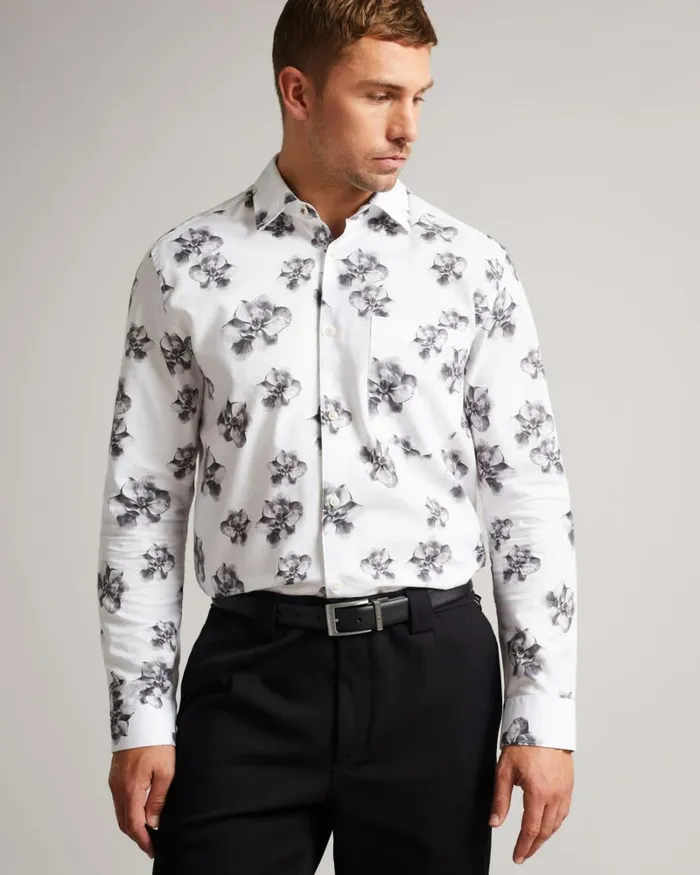 Reversible Leather Belt Black Men Ted Baker Belts