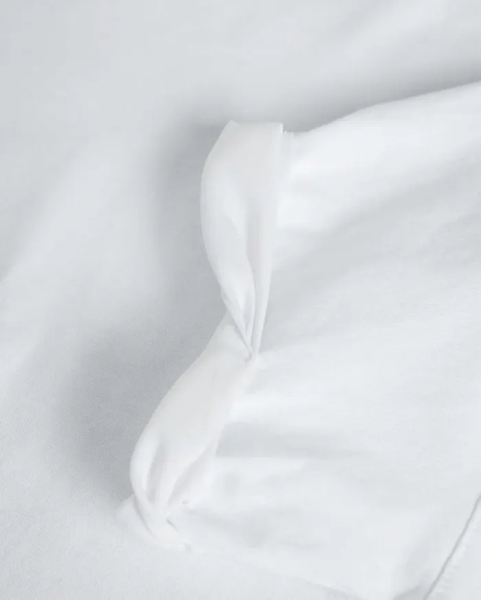 Roll Sleeve Tee With Satin Stitch Magnolia White Women Ted Baker Clothing