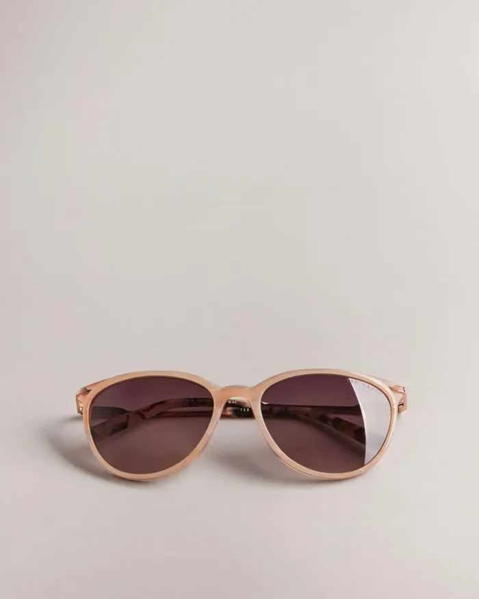 Rounded Cat Eye Sunglasses Light Blue Women Ted Baker Sunglasses Rounded Cat Eye Sunglasses Light Blue Women Ted Baker Sunglasses