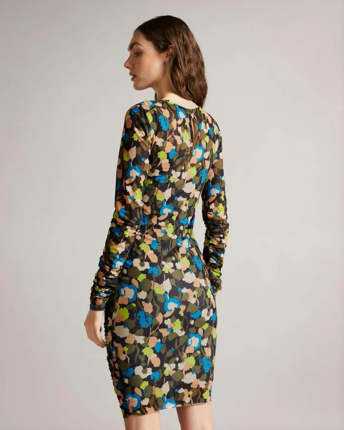 Ruched Front Dress Black Women Ted Baker Dresses Ruched Front Dress Black Women Ted Baker Dresses