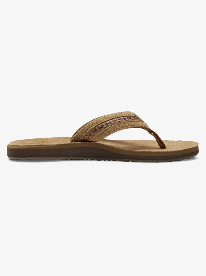 Sandals Men Quiksilver Carver Leather Ii Basic Sandal Strap Tan 1 Sandals Men Quiksilver Carver Leather Ii Basic Sandal Strap Tan 1
