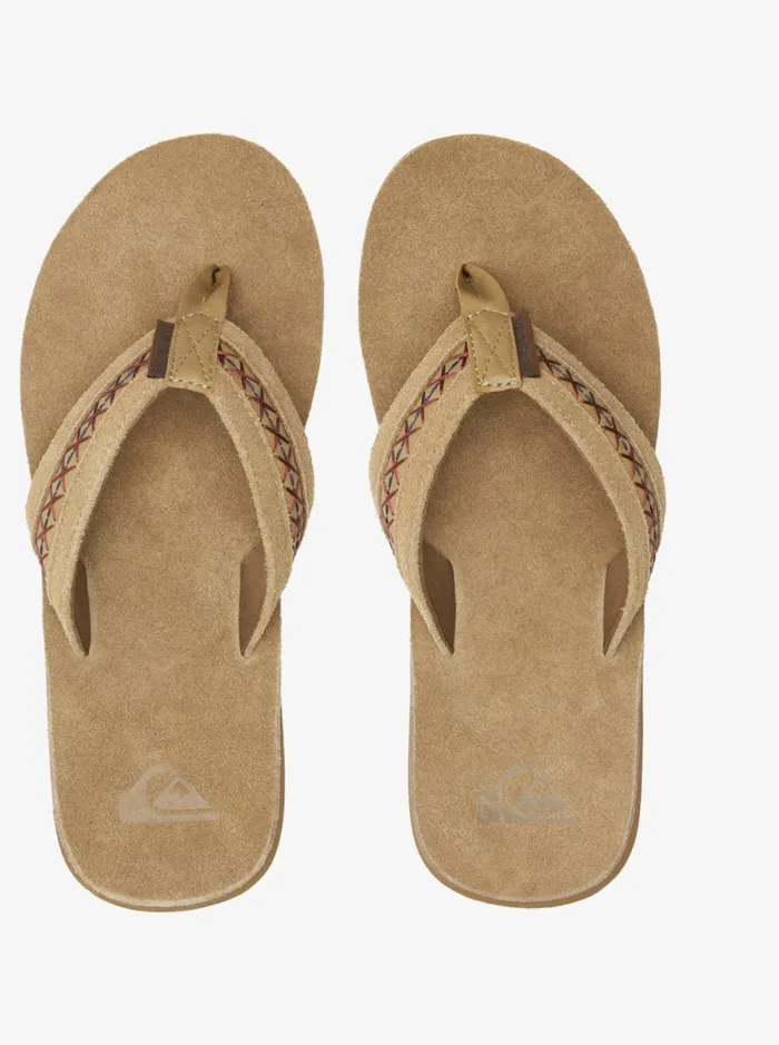 Sandals Men Quiksilver Carver Leather Ii Basic Sandal Strap Tan 1 Sandals Men Quiksilver Carver Leather Ii Basic Sandal Strap Tan 1
