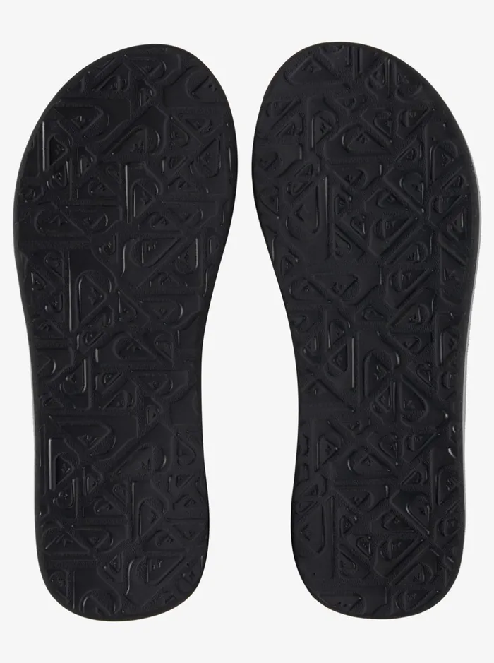 Sandals Men Quiksilver Carver Squish Sandals Blackgreyblack Sandals Men Quiksilver Carver Squish Sandals Blackgreyblack