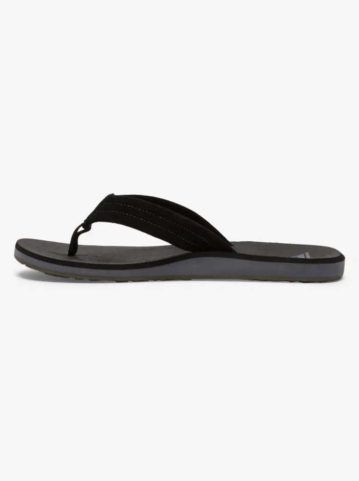 Sandals Men Quiksilver Carver Suede Core Sandals Black 1 Sandals Men Quiksilver Carver Suede Core Sandals Black 1