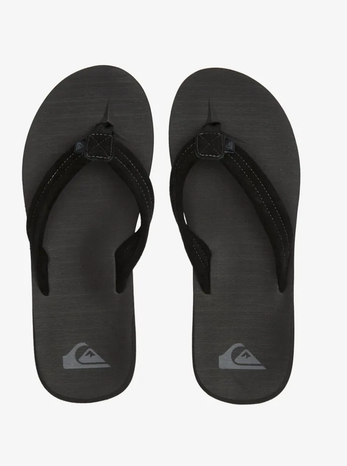 Sandals Men Quiksilver Carver Suede Core Sandals Black 1 Sandals Men Quiksilver Carver Suede Core Sandals Black 1