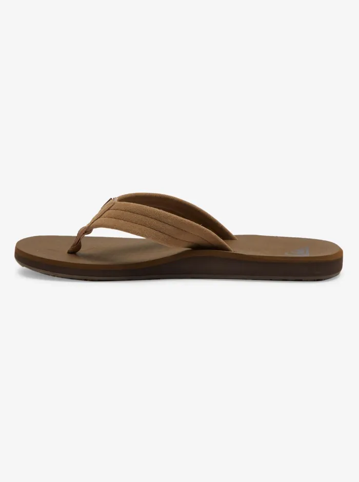 Sandals Men Quiksilver Carver Suede Core Sandals Tan 1 Sandals Men Quiksilver Carver Suede Core Sandals Tan 1