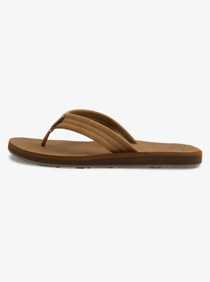 Sandals Men Quiksilver Carver Suede Core Sandals Tan 1 Sandals Men Quiksilver Carver Suede Core Sandals Tan 1